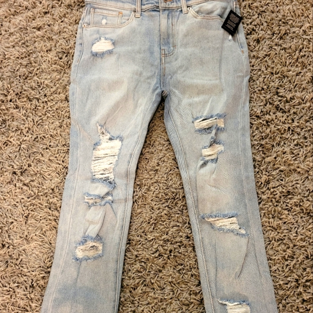 High waisted mom jeans